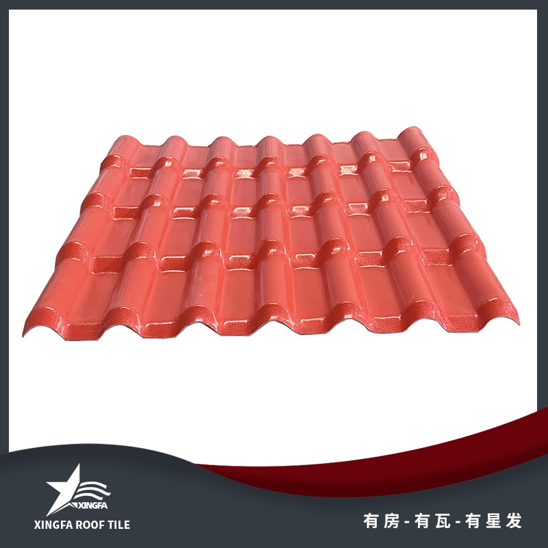 北京高光砖红合成树脂瓦 北京新农村建设树脂瓦 抗风防震抗冰雹 中国树脂瓦十大品牌